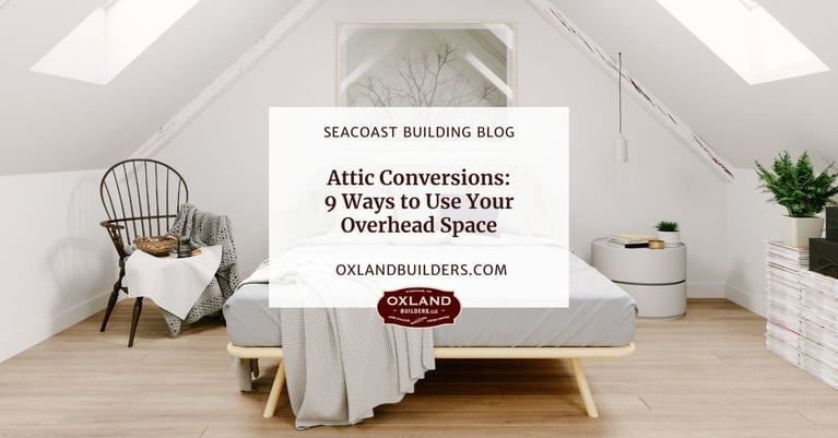 Attic Conversions: 9 Ways to Use Your Overhead Space