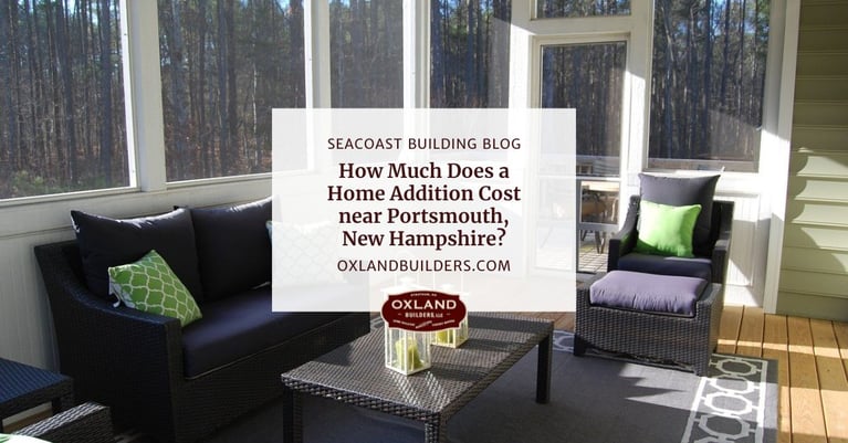 How Much Does a Home Addition Cost near Portsmouth New Hampshire 2023