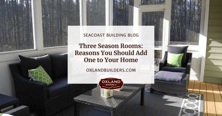 Three Season Rooms: Reasons You Should Add One to Your Home